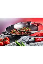 ماهیتابه چدن مارک او ام اس سایز 34 مدل 3225 قیمت و خرید ماهیتابه مخصوص سر اشپز