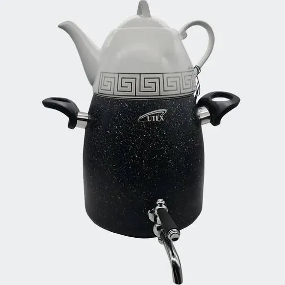 مشخصات، قیمت و خرید ست قوری و کتری شیردار گرانیت 6 لیتری یوتکث مدل KT-1010