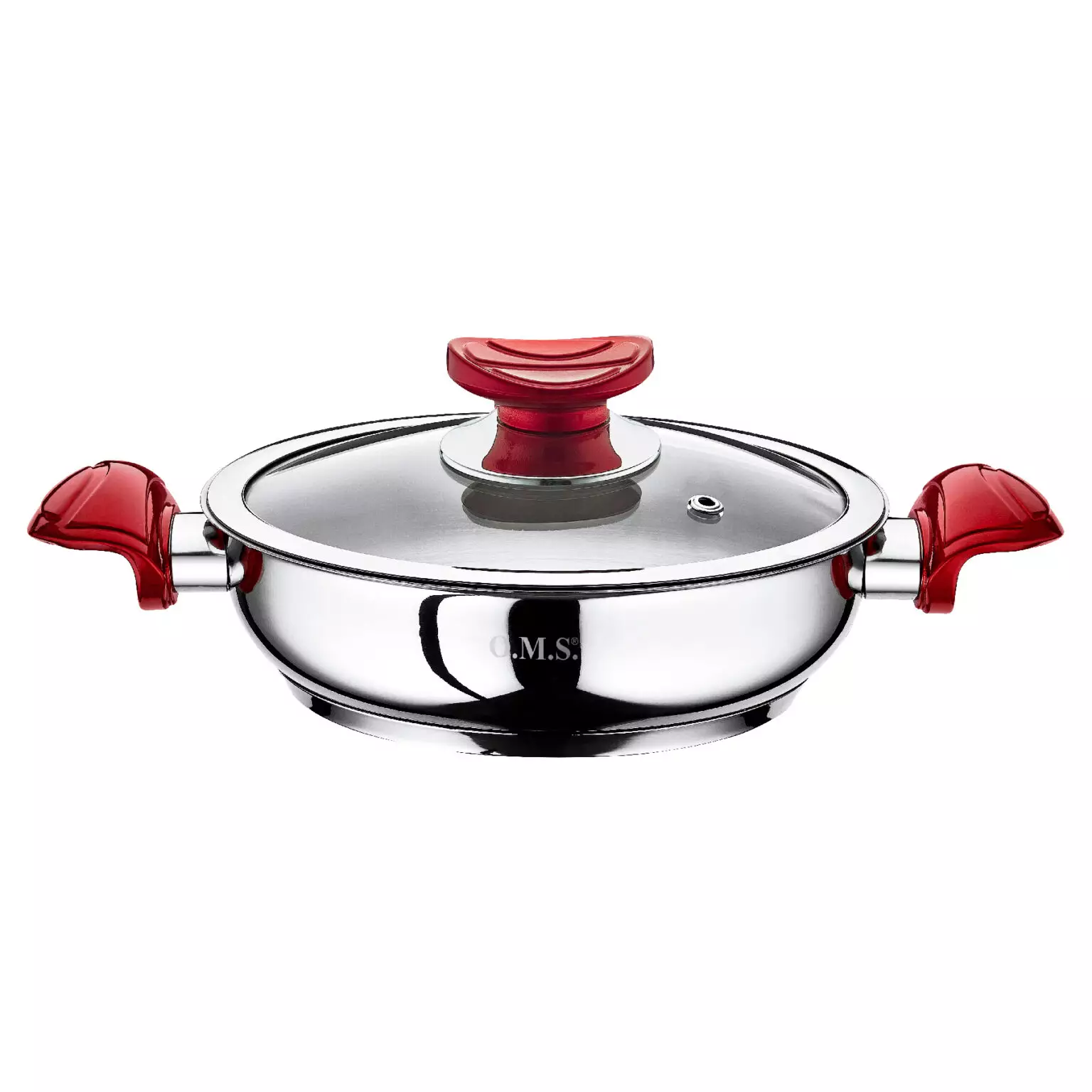 مشخصات، قیمت و خرید سرویس قابلمه استیل او ام اس 6 تیکه مدل 1034 | پیکو سنتر