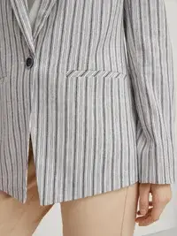 مشخصات، قیمت و خرید کت ترکیبی کتانی زنانه | پیکو سنتر