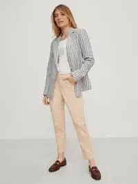 مشخصات، قیمت و خرید کت ترکیبی کتانی زنانه | پیکو سنتر