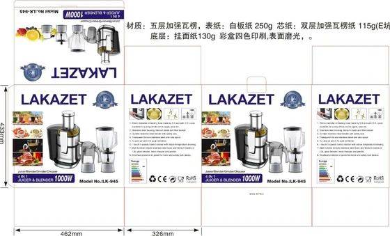 آبمیوه گیری 4 کاره لاکازت مدل 945