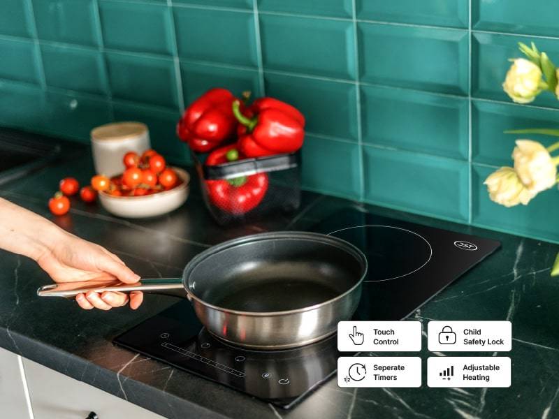 اجاق برقی دو شعله DST - خرید آنلاین با بهترین قیمت